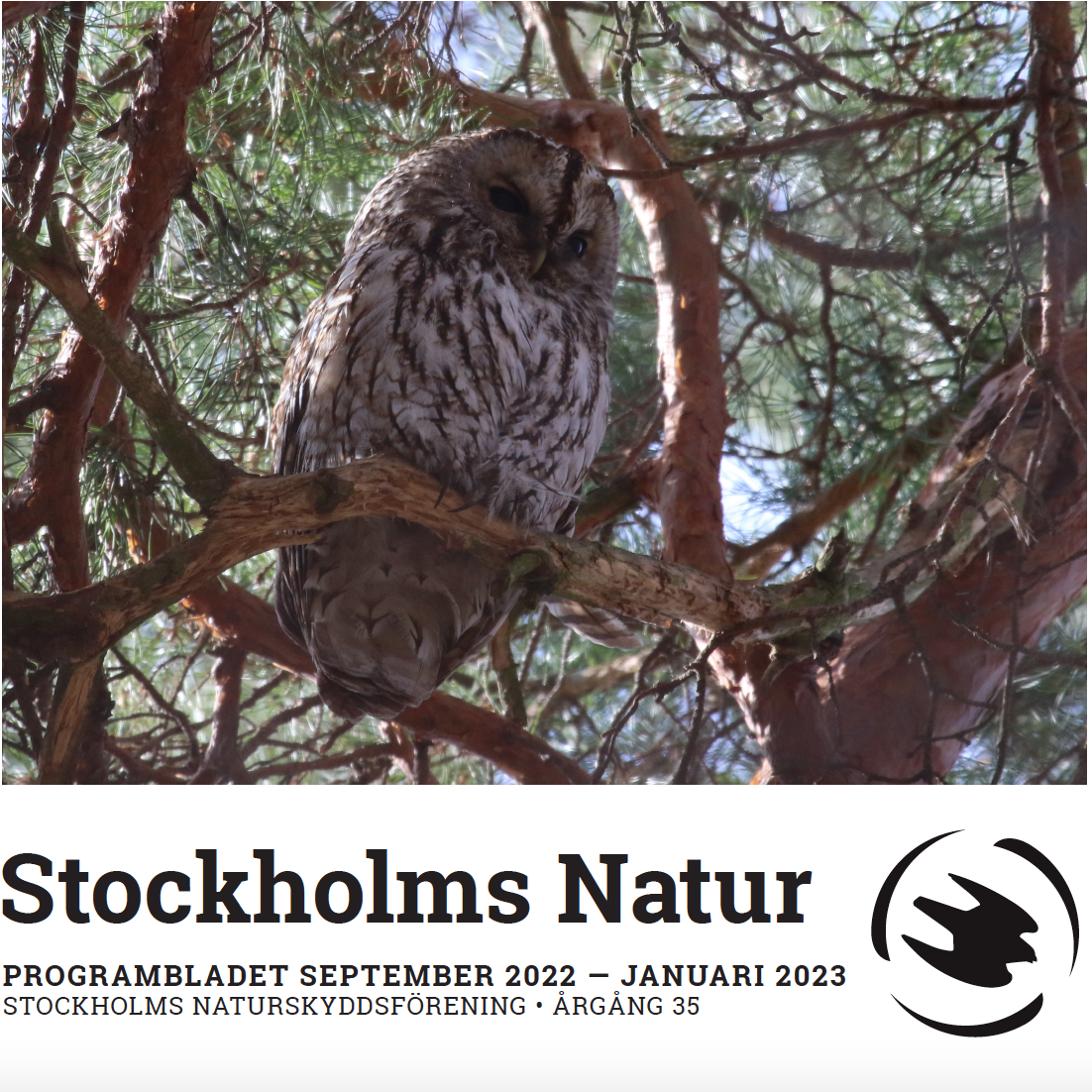 Programblad för Stockholms Naturskyddsförening